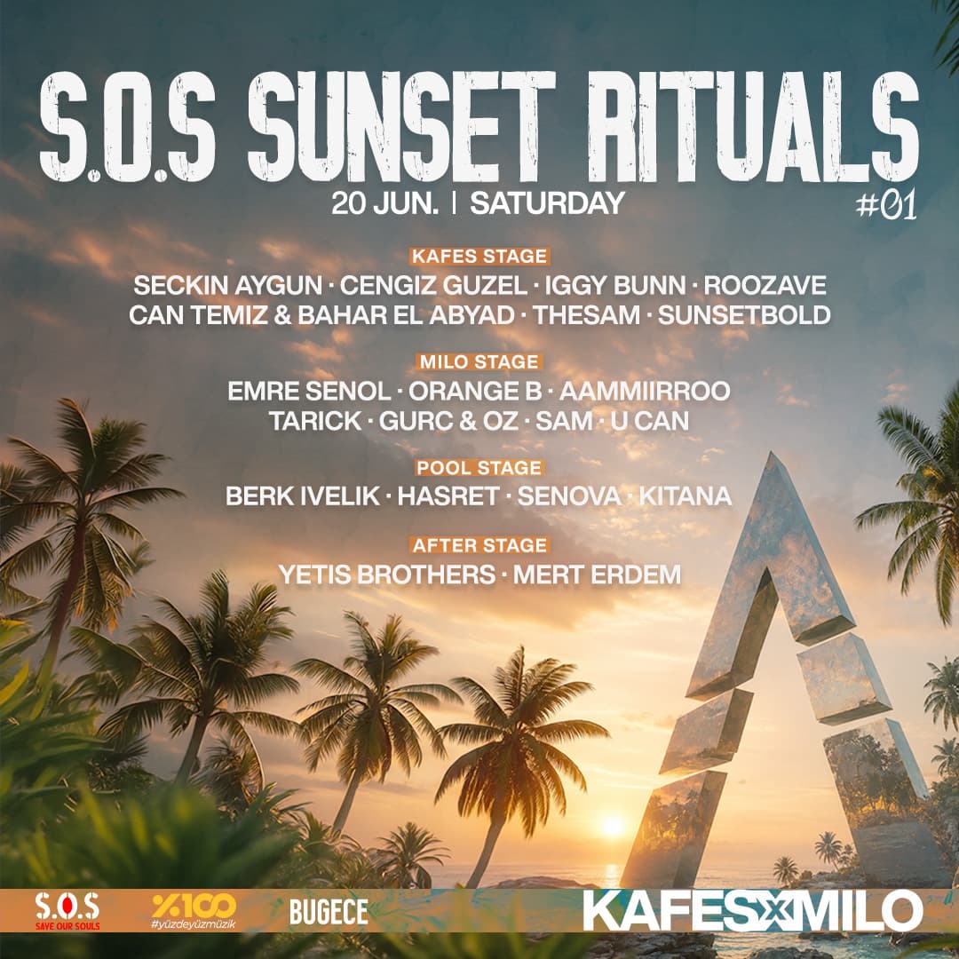 S.O.S SUNSET RITUALS #01 AT KAFES X MILO