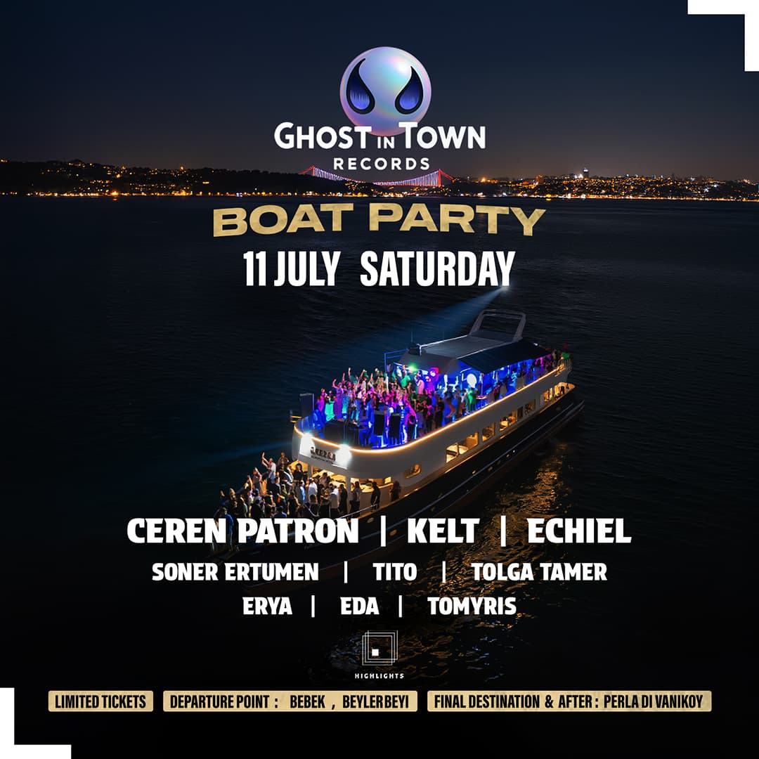 Ghost in Town Boat Party