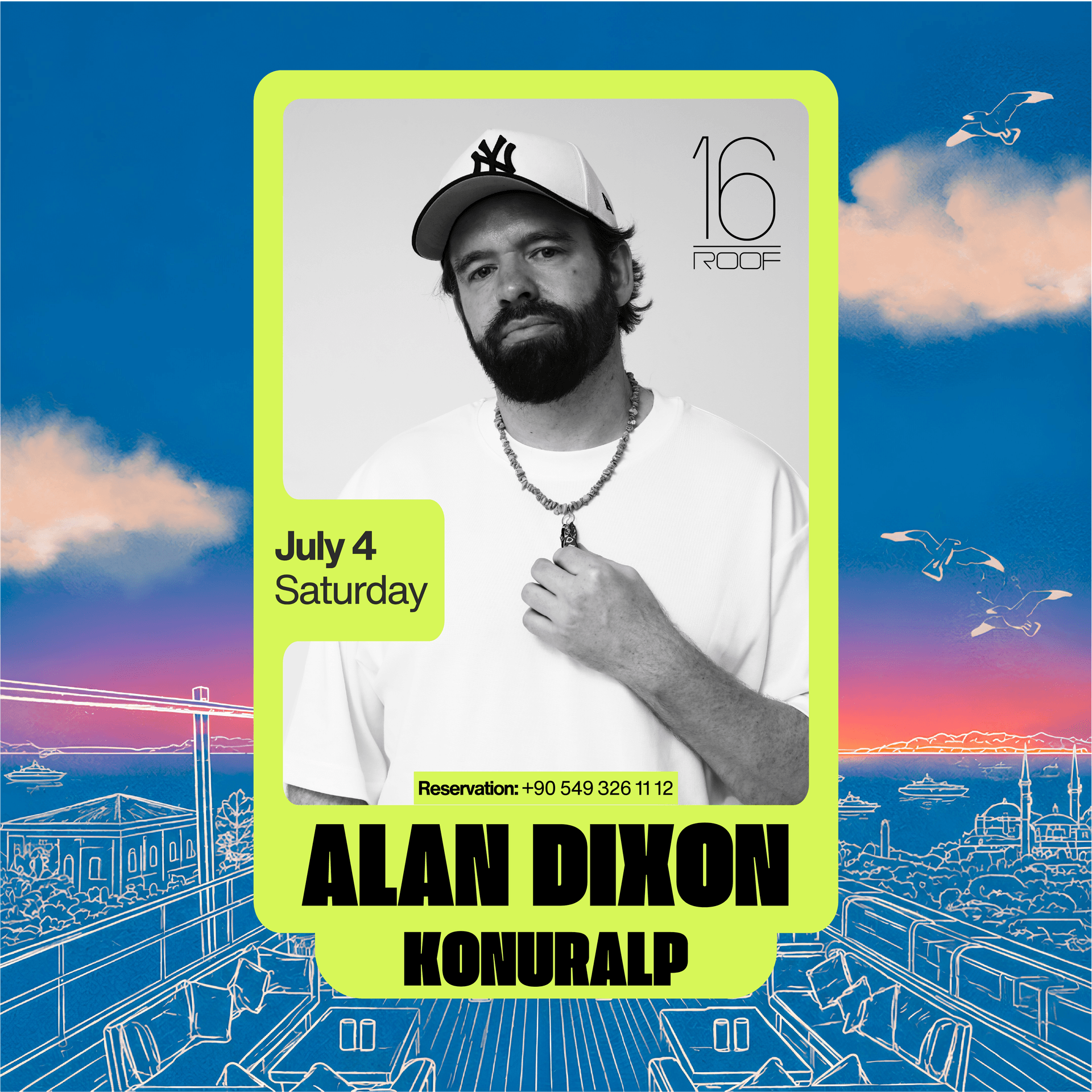 ALAN DIXON at 16 ROOF