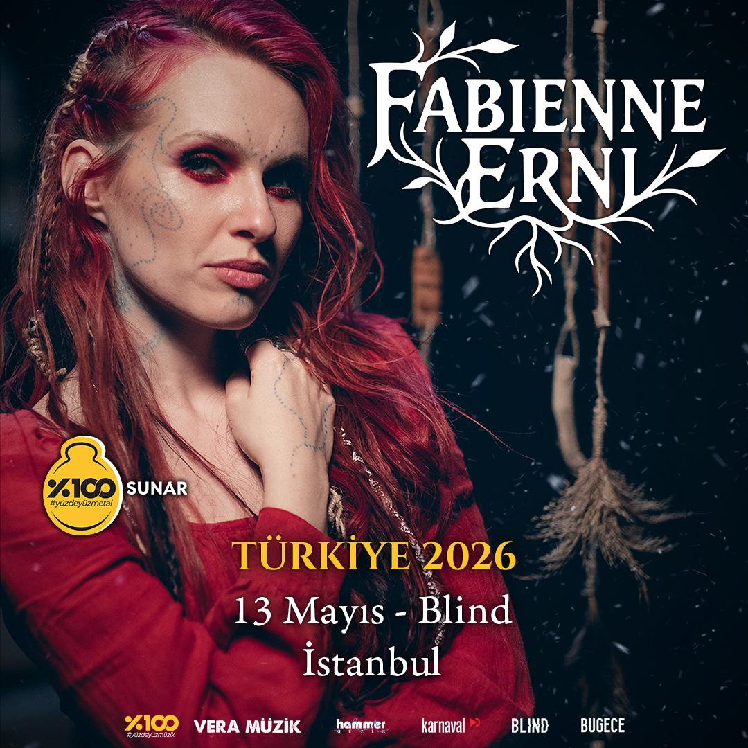 %100 Metal Sunar: Fabienne Erni card
