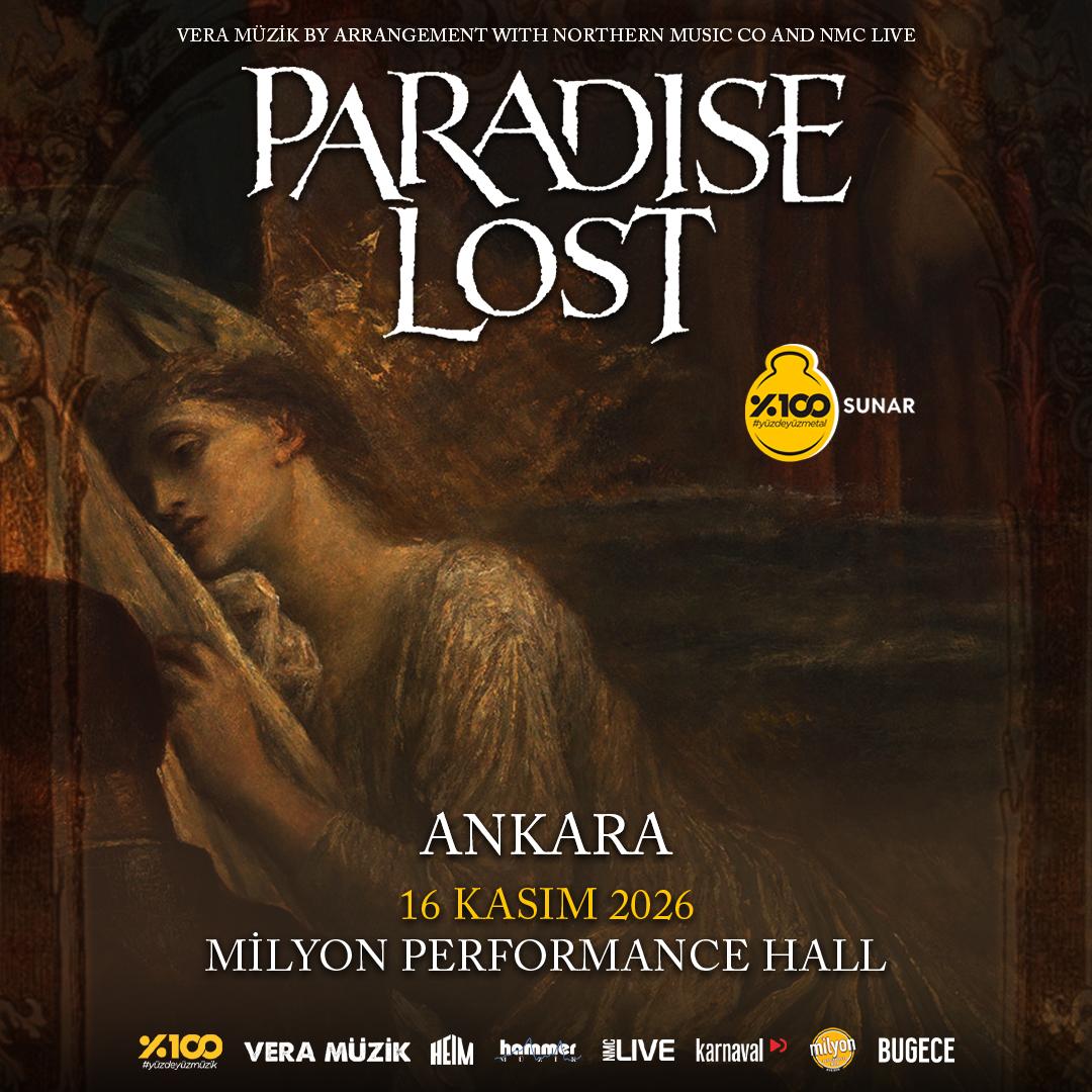 %100 Metal Sunar: Paradise Lost - Ankara card