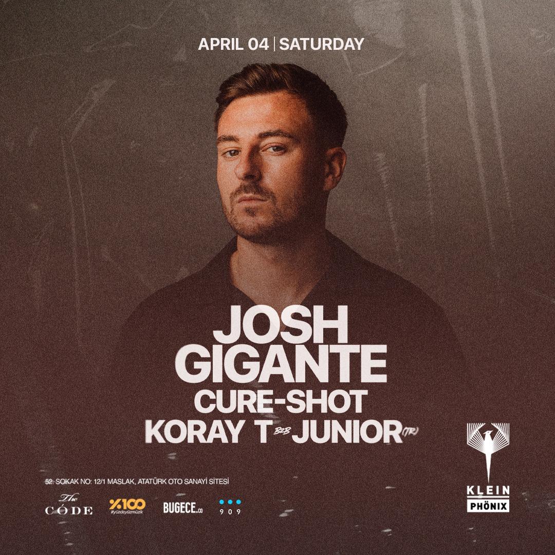 Josh Gigante + Cure-Shot + Koray T b2b Junior  | Klein Phönix card