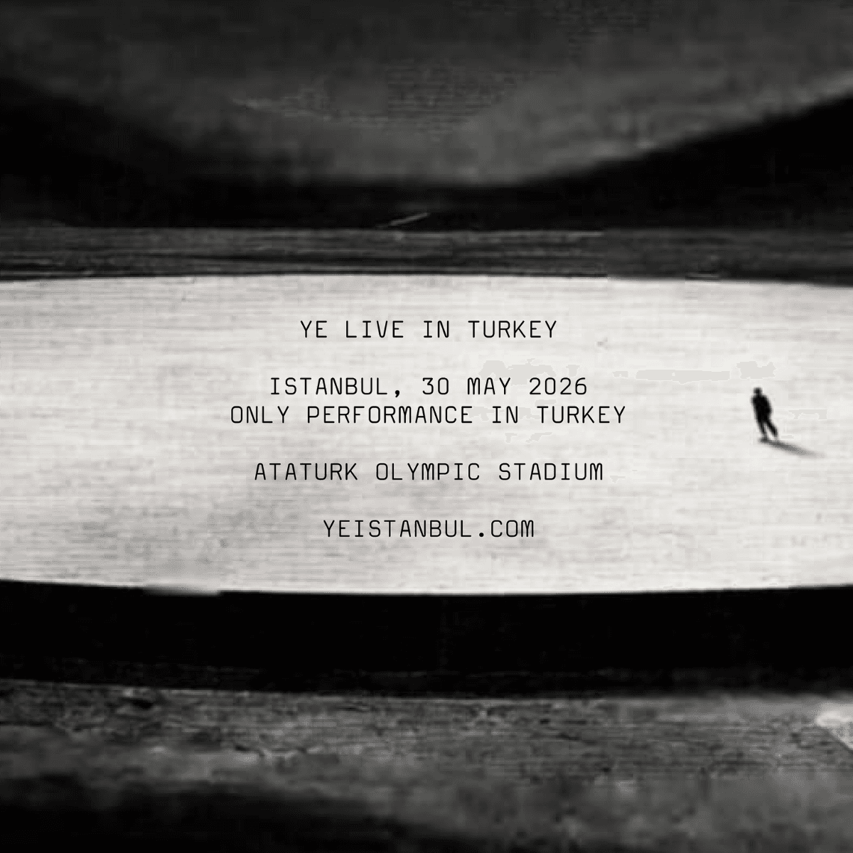 YE Live in İstanbul card