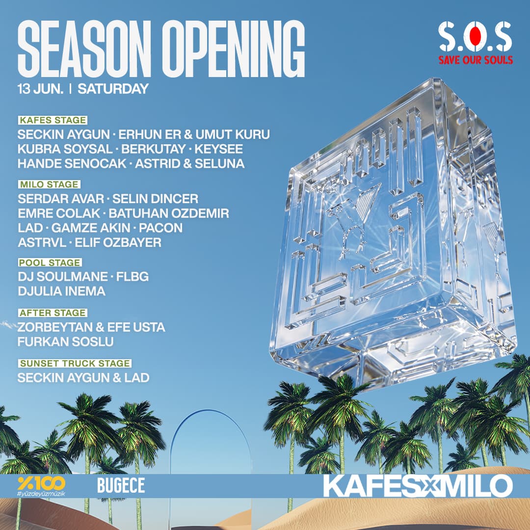 S.O.S SEASON OPENING │ KAFES X MILO OPENING WEEKEND DAY 1 card