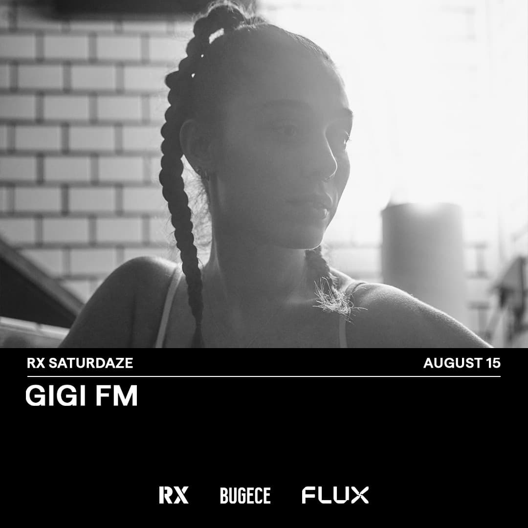 RX SATURDAZE: GIGI FM card