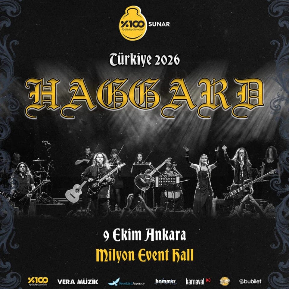 %100 Metal Sunar: Haggard | Ankara card