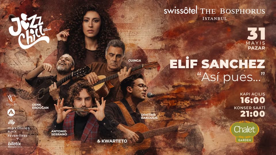 Elif Sanchez & Guinga & Antonio Serrano & Cenk Erdoğan & Dimitris Bakoulis card