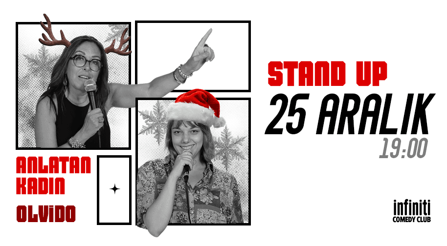 Stand up Bir Saat Anlatan Kadın Olvido  card