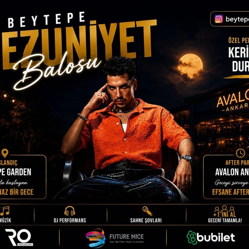 Beytepe Mezuniyet Balosu - Kerimcan Durmaz card