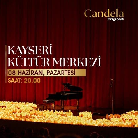 Candela Concert : Kayseri İl Kültür Merkezi card