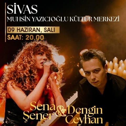Candela Concert Sivas / Sena Şener card