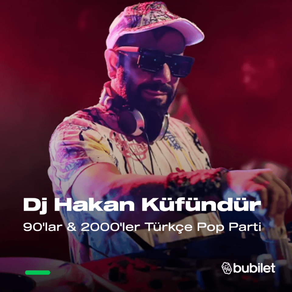 Dj Hakan Küfündür ile 90’lar 2000’ler White Party card