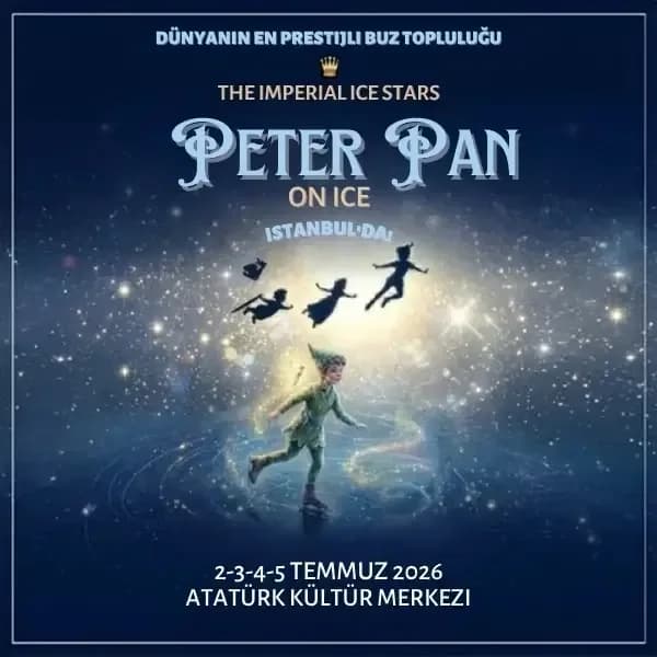 Peter Pan on Ice card