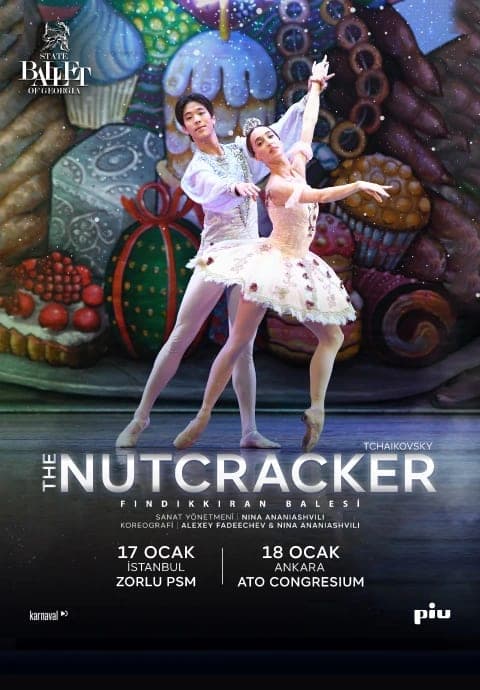 The Nutcracker (Fındıkkıran Balesi) - State Ballet of Georgia card
