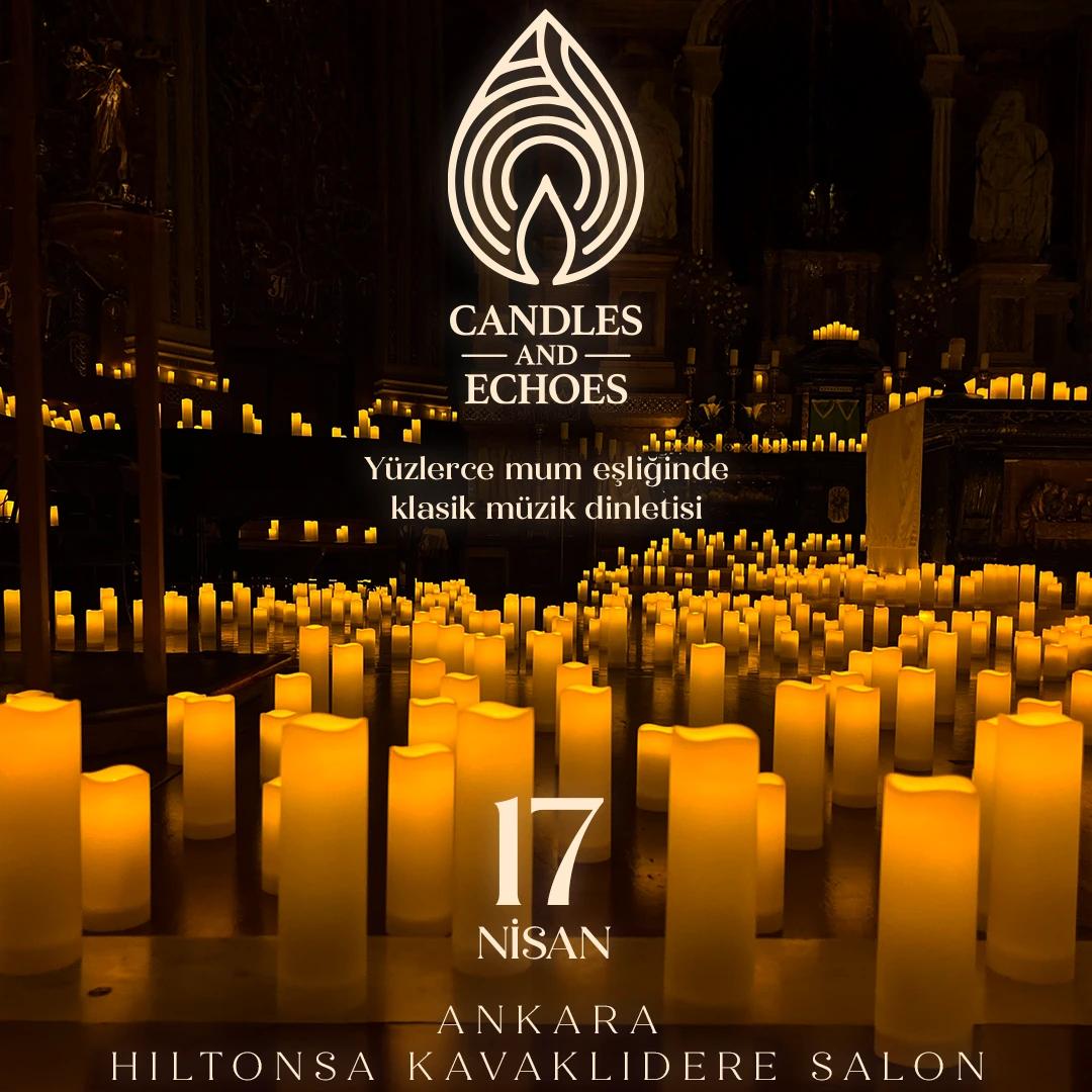 Candles and Echoes - Ankara card