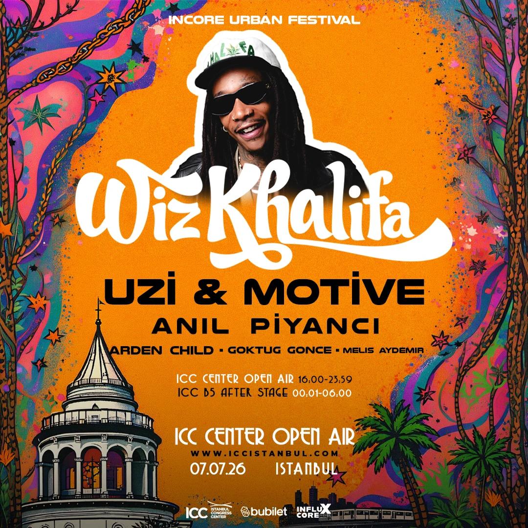 INCORE URBAN FESTIVAL: Wiz Khalifa card