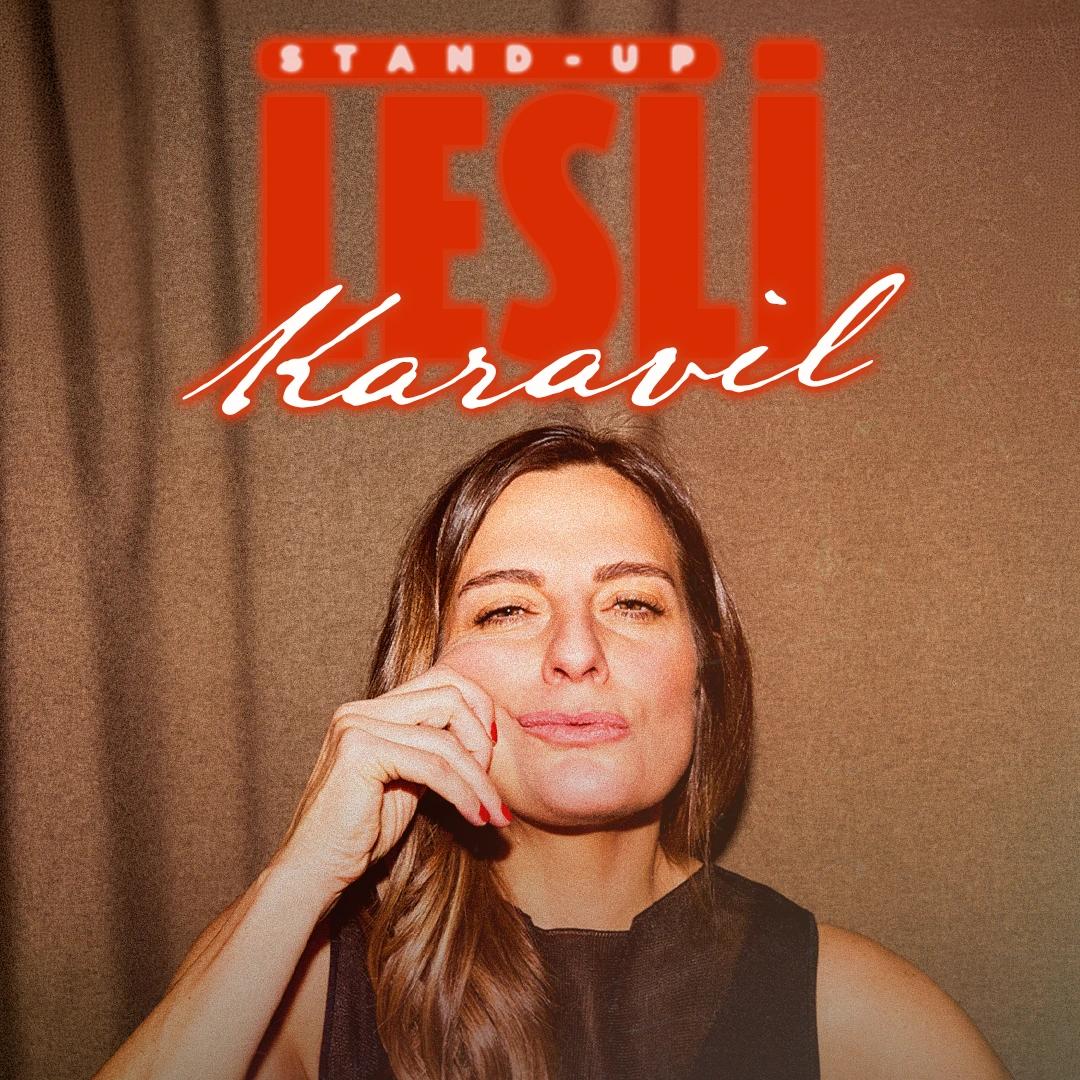 Lesli Karavil Stand Up card