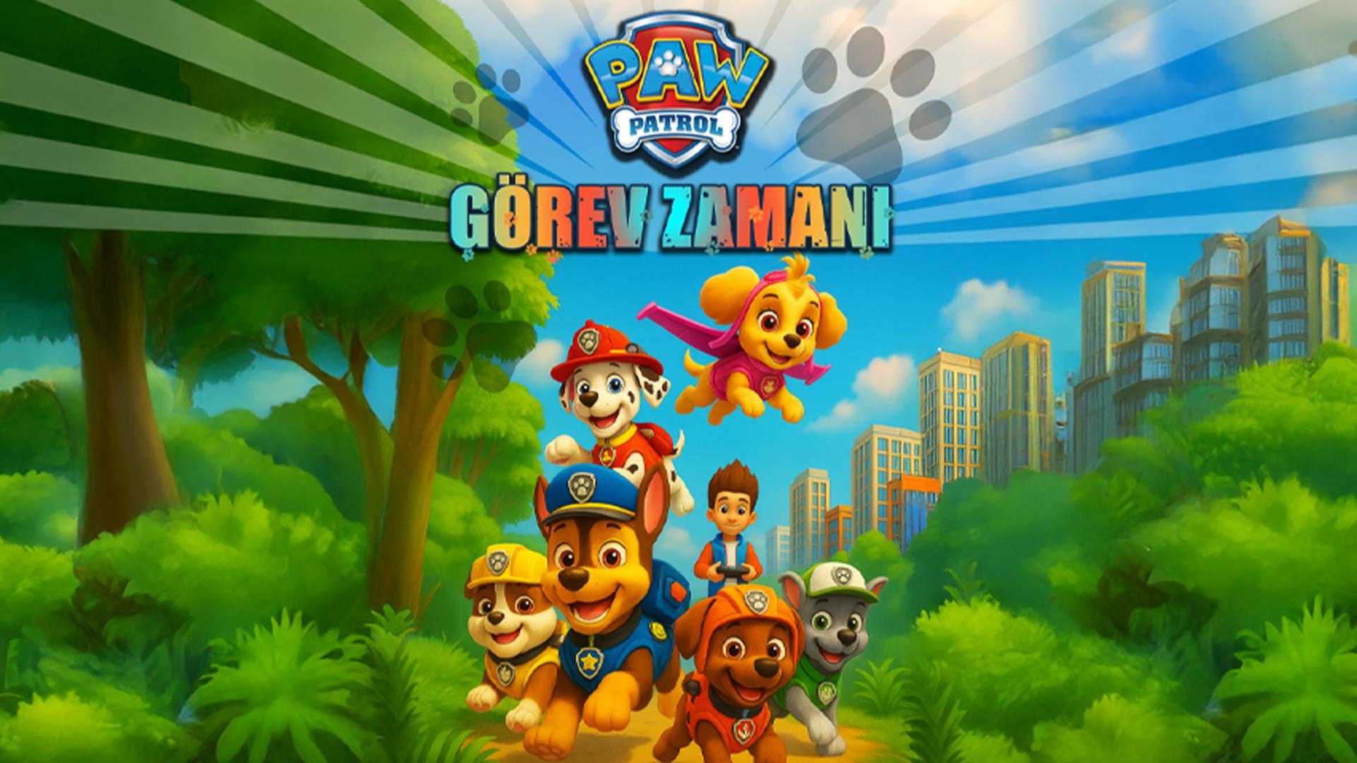 Paw Patrol Doğa Devriyesi card