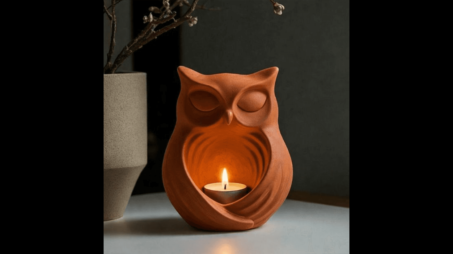 Heykel - Baykuş Mumluk card