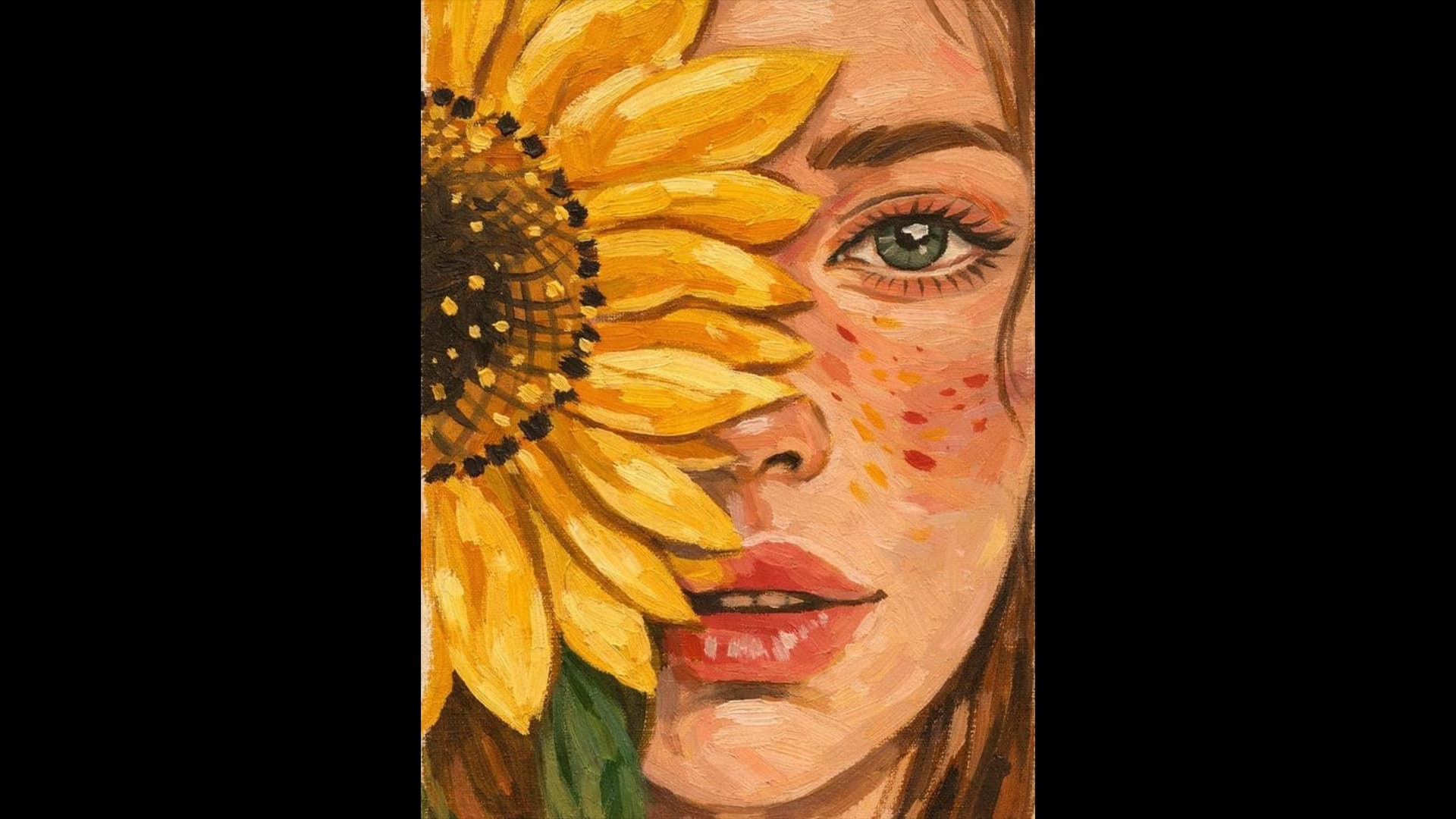 Resim - Sunflower card