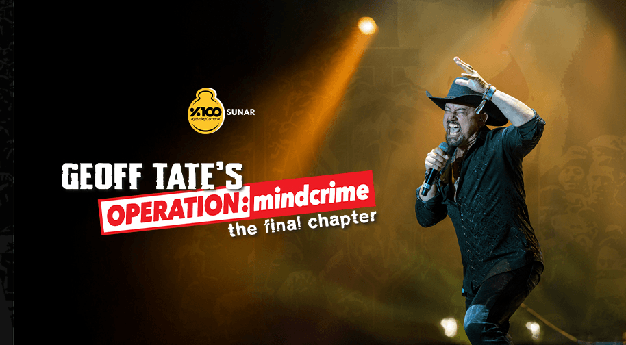 %100 Metal Sunar: Geoff Tate's Operation Mindcrime card