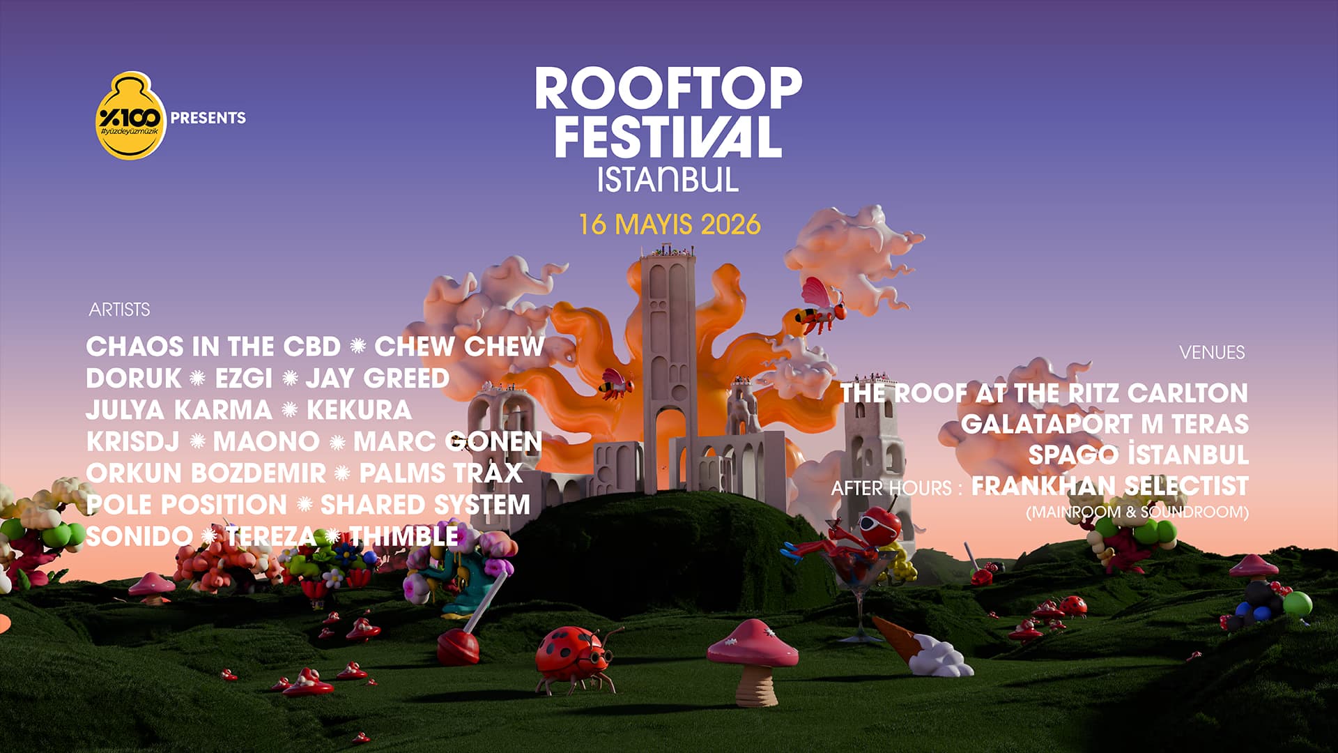 Rooftop Festival İstanbul 2026 card