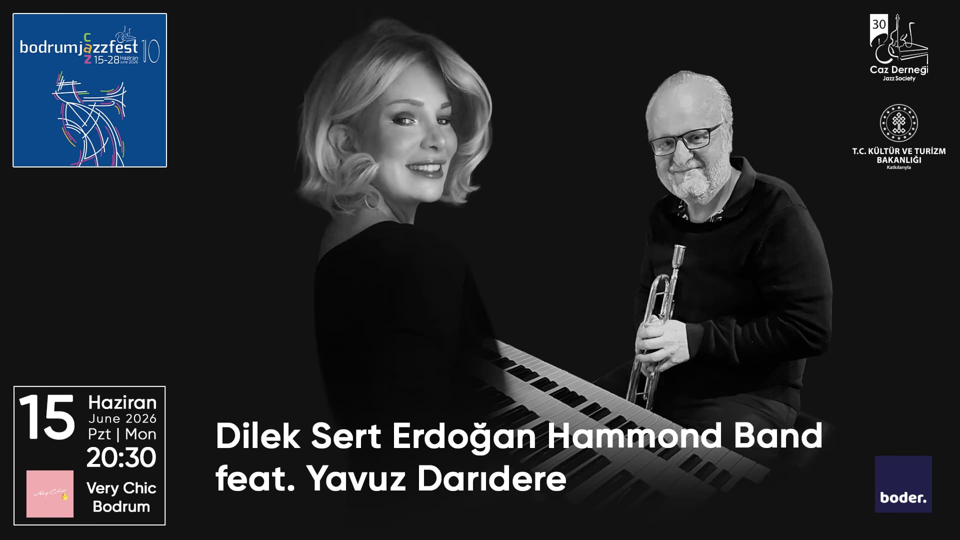 Dilek Sert Erdoğan Hammond Band & Yavuz Darıdere card