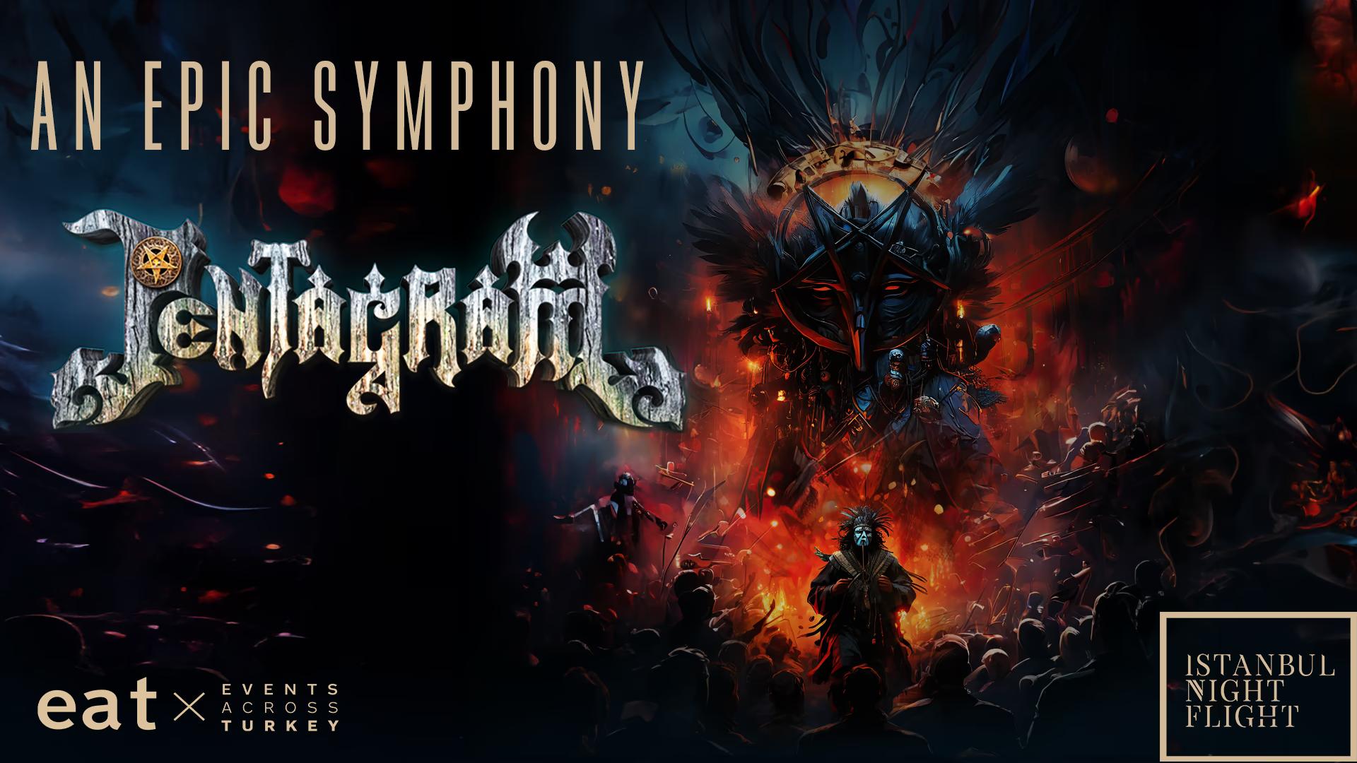 An Epic Symphony & Pentagram card