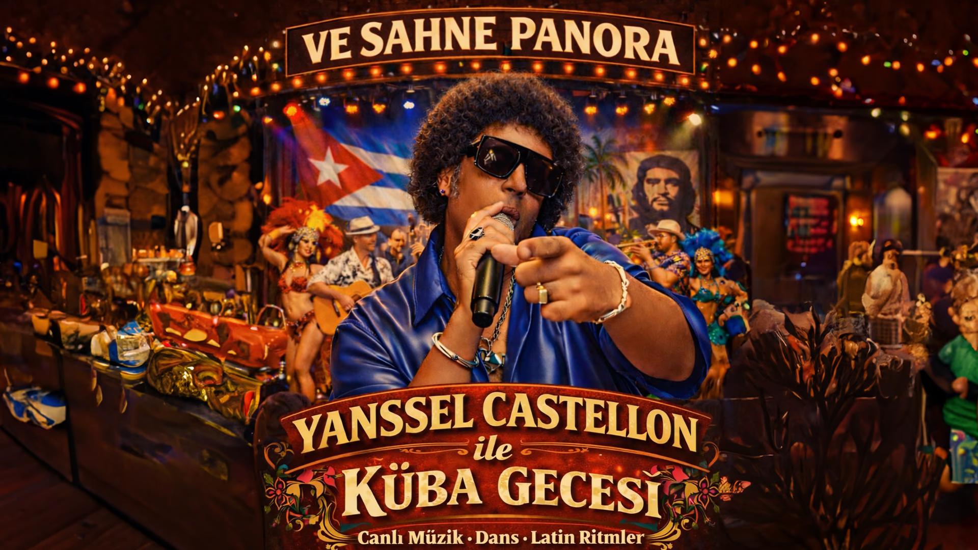 Fantastik Latin Yanssel ile Tropikal Küba Gecesi card