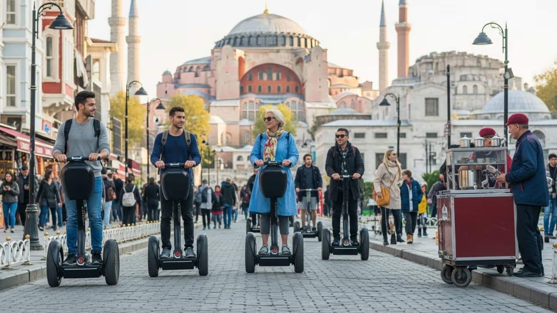 Eski İstanbul Sabah Segway Şehir Turu