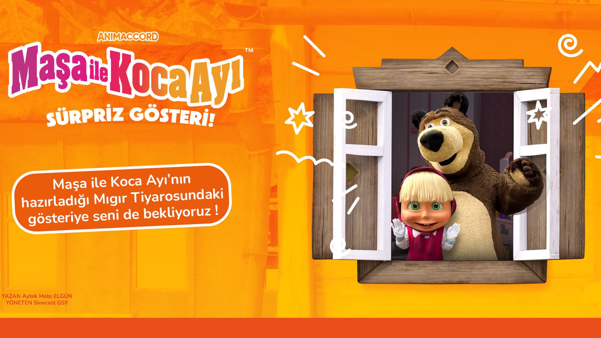 Maşa ile Koca Ayı Sürpriz Gösteri card