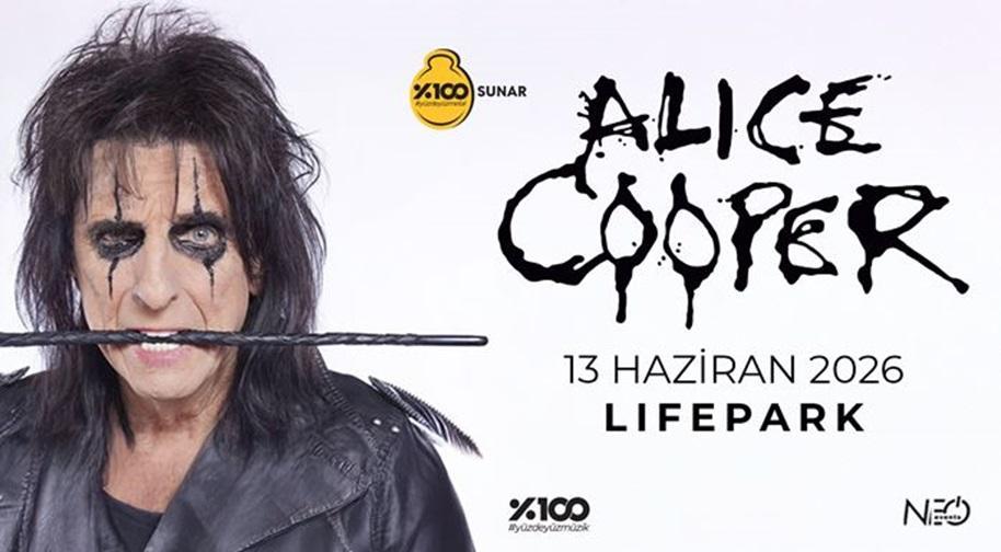 Yüzdeyüz Metal Sunar: Alice Cooper card