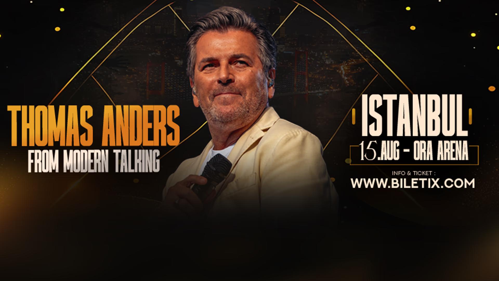 Thomas Anders from Modern Talking card