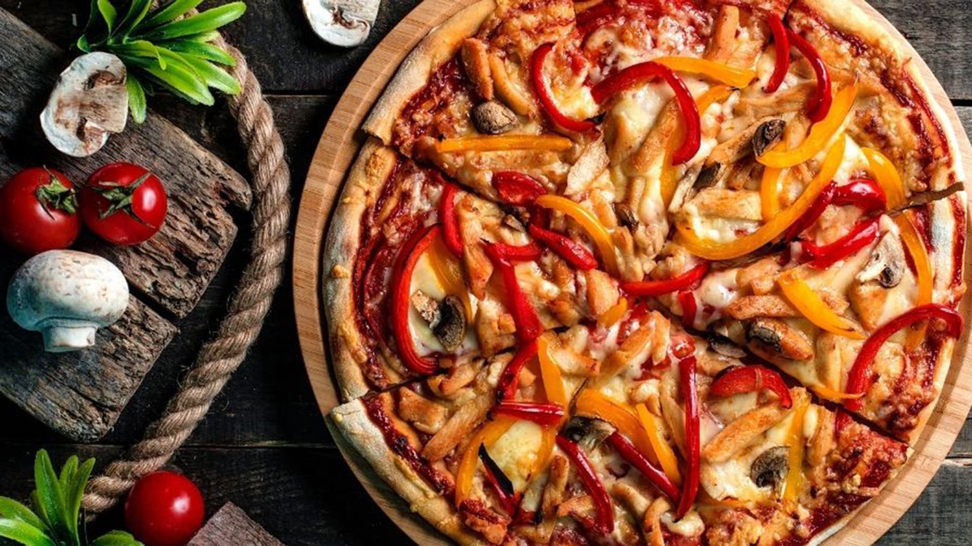 Chıcken Fajita Pizza card