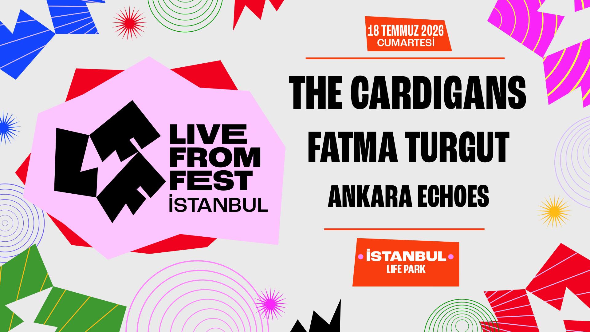 The Cardigans, Fatma Turgut, Ankara Echoes card