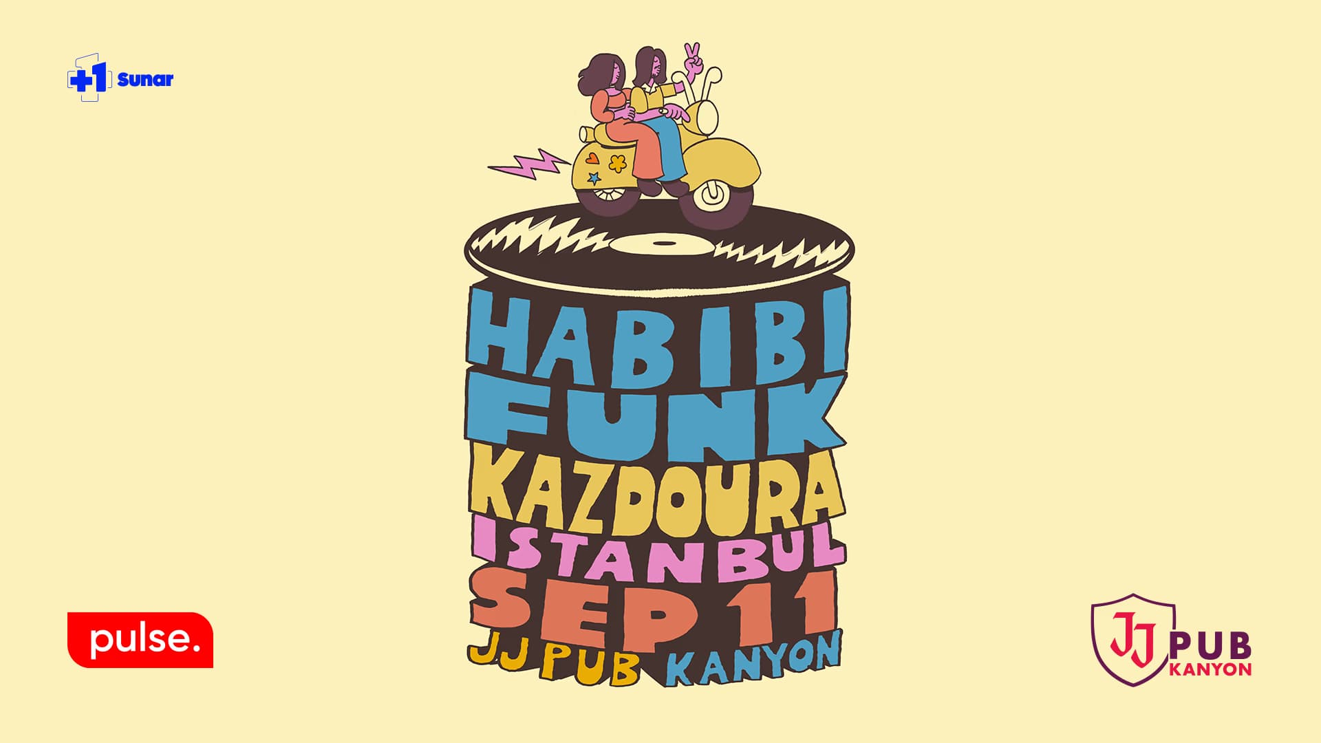 +1 Sunar: Kazdoura (Live) + Habibi Funk DJ Set