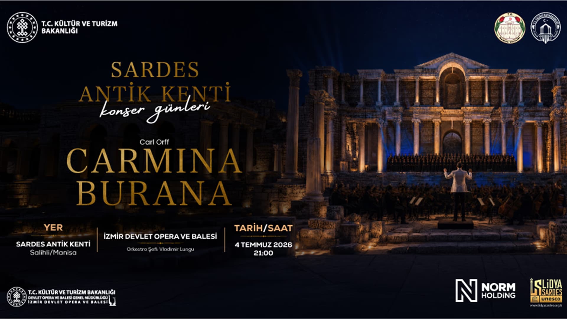 Sardes Antik Kenti Konser Günleri
