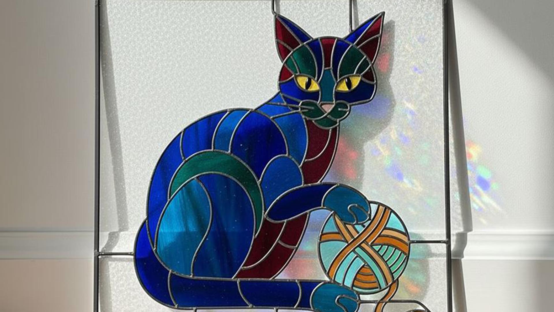 Vitray Boyama Atölyesi - Nisan Ayı card