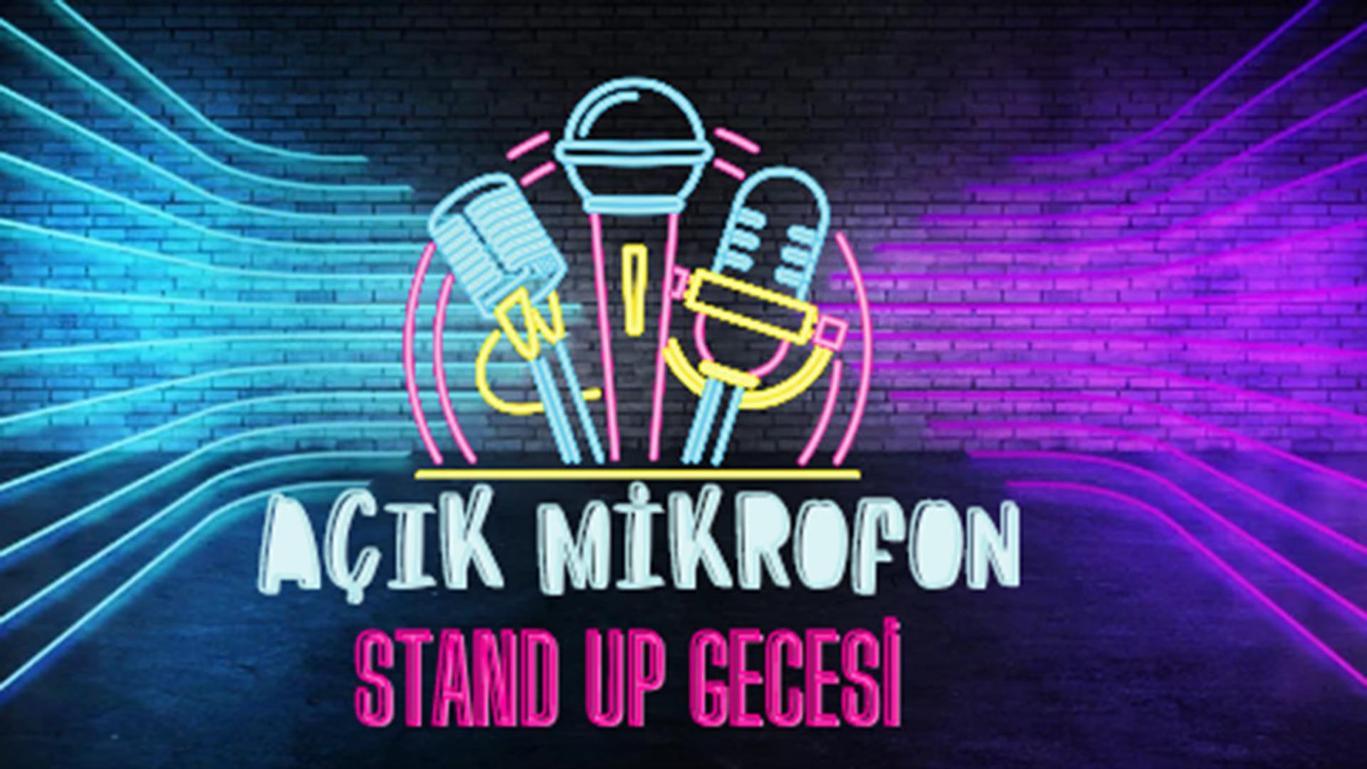 Açık Mikrofon Stand Up Gecesi card