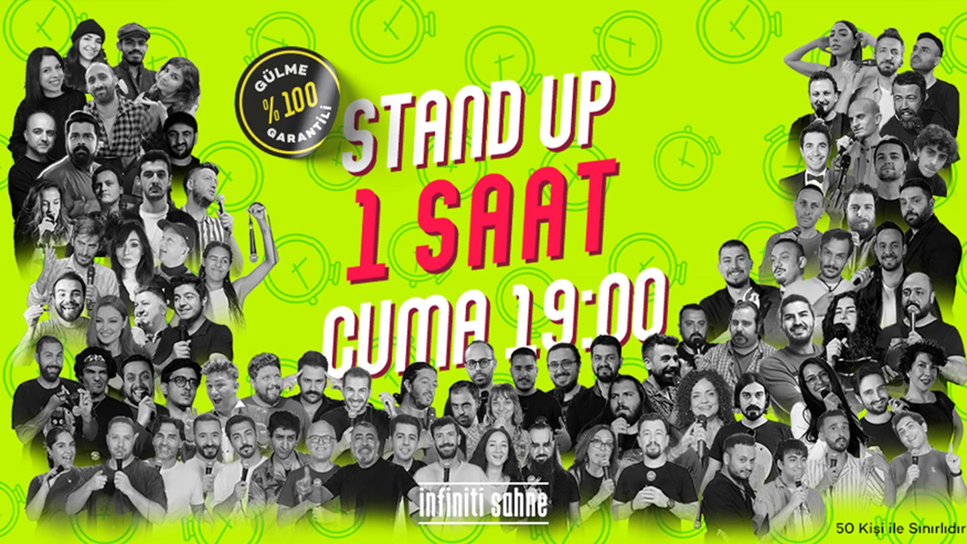 Stand Up Bir Saat Beyoğlu Cuma card