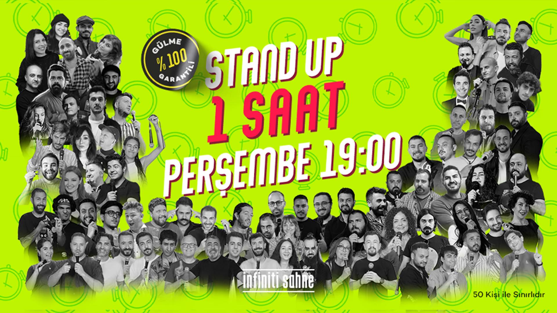 Stand Up Bir Saat Beyoğlu Perşembe card