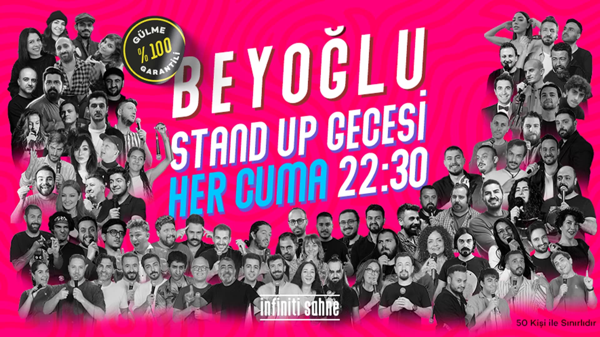 Stand Up Taksim - Beyoğlu Gecesi Cuma 22:30
 card