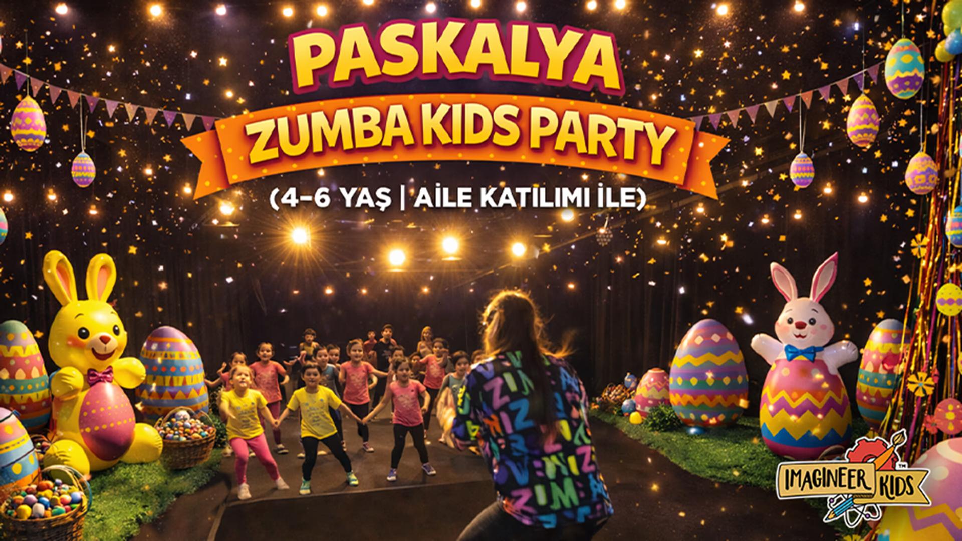Paskalya Zumba Kids Party card
