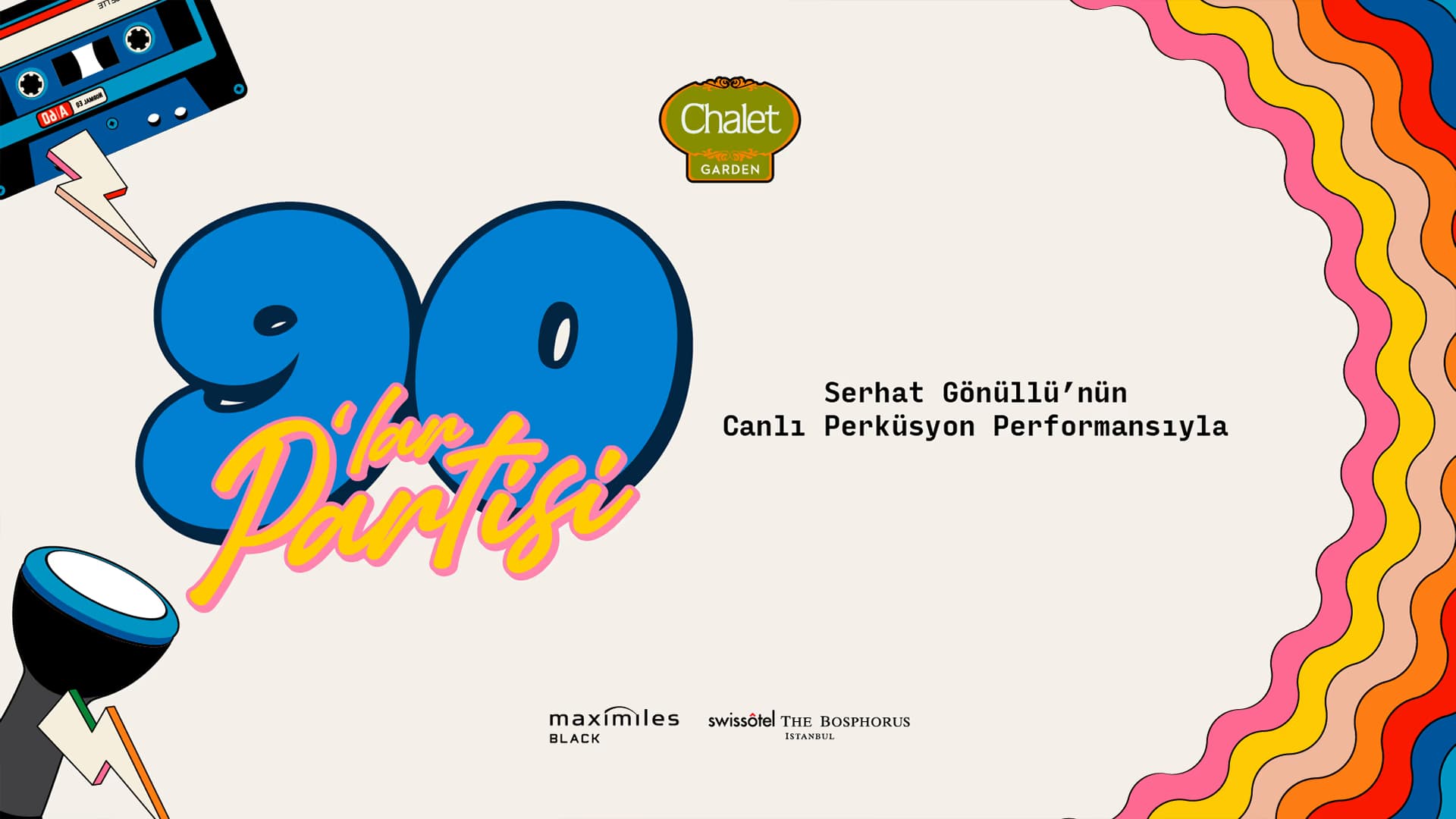 Chalet Garden 90’lar Türkçe Pop - Haziran card