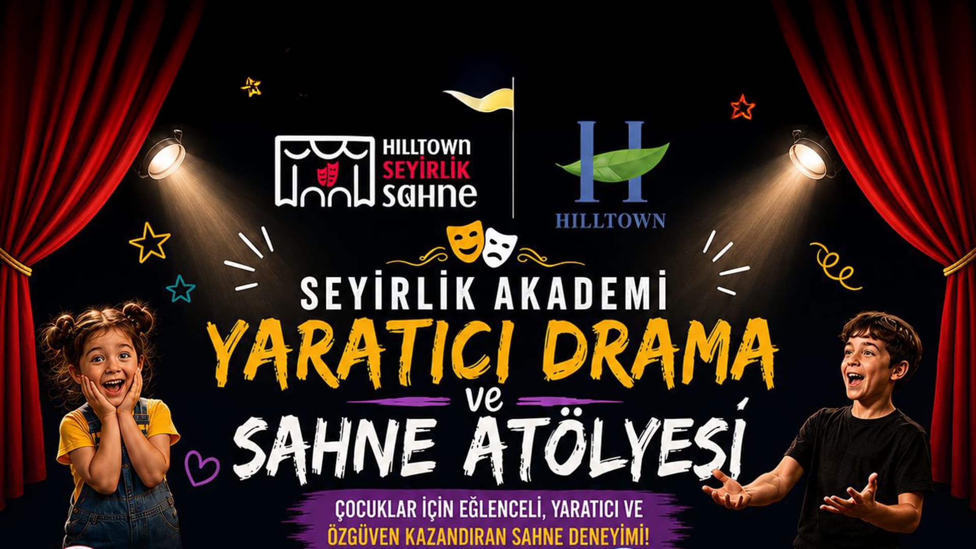 Yaratıcı Drama ve Sahne Atölyesi - Seyirlik Akademi card