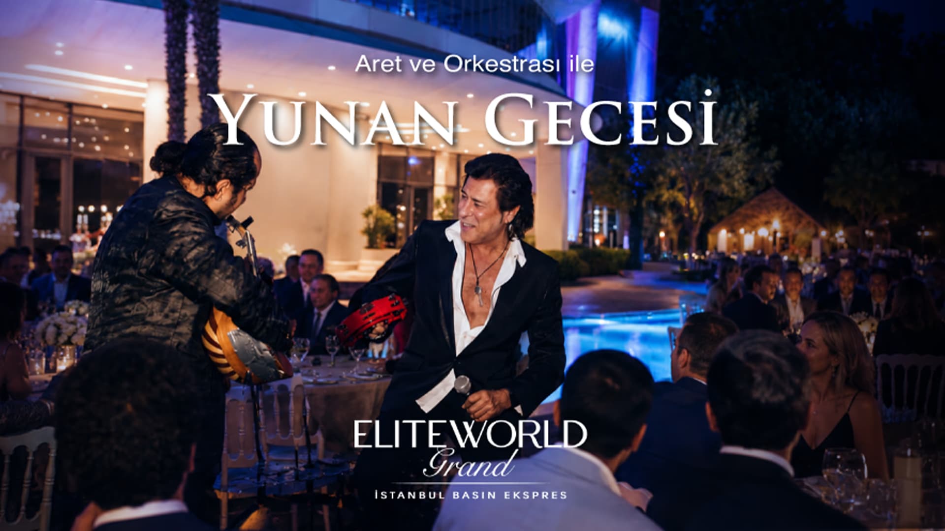 Havuz Başında Yunan Esintileri Elite World Grand İstanbul Basın Ekspres’te!
