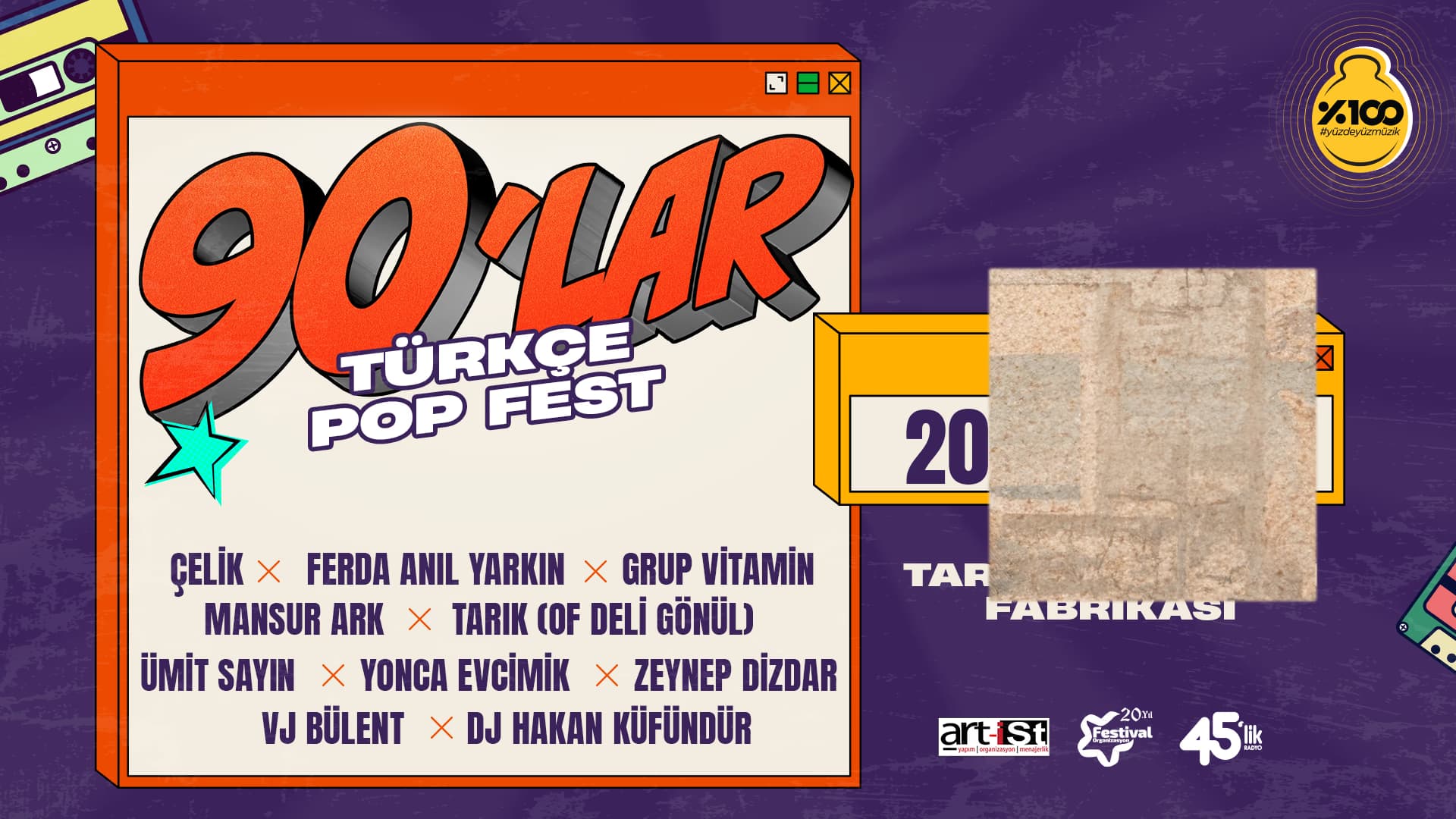 90lar Türkçe Pop Fest