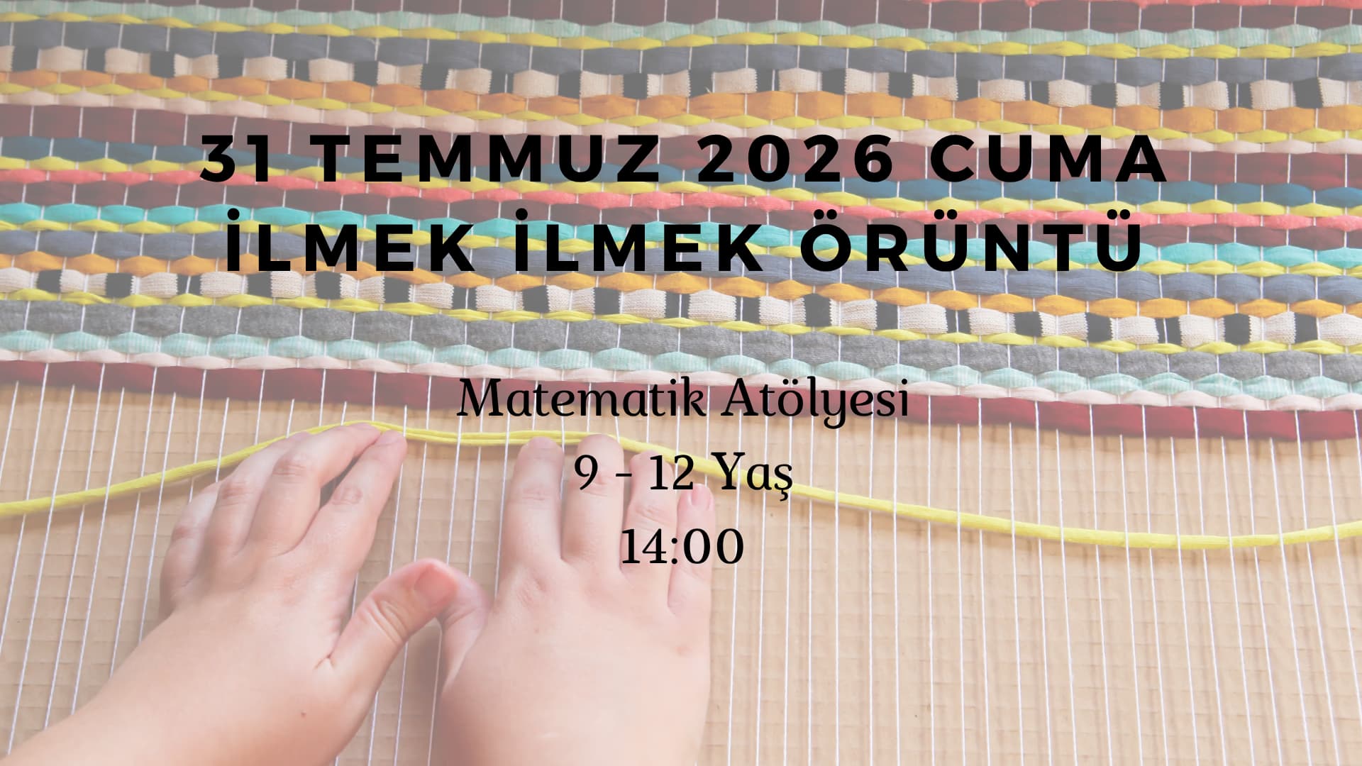 İlmek İlmek Örüntü 9-12 Yaş