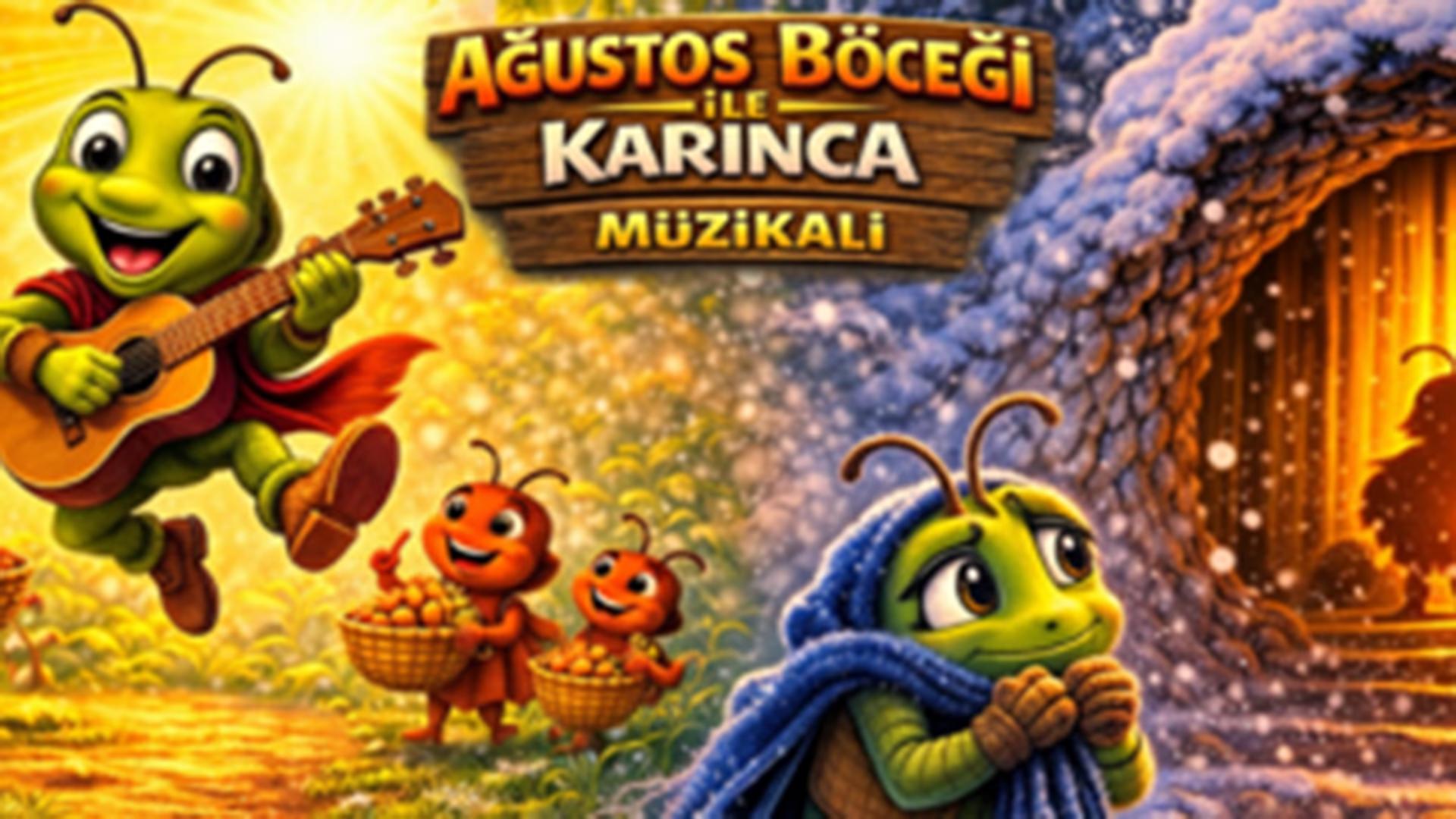 Ağustos Böceği ile Karınca Müzikali card