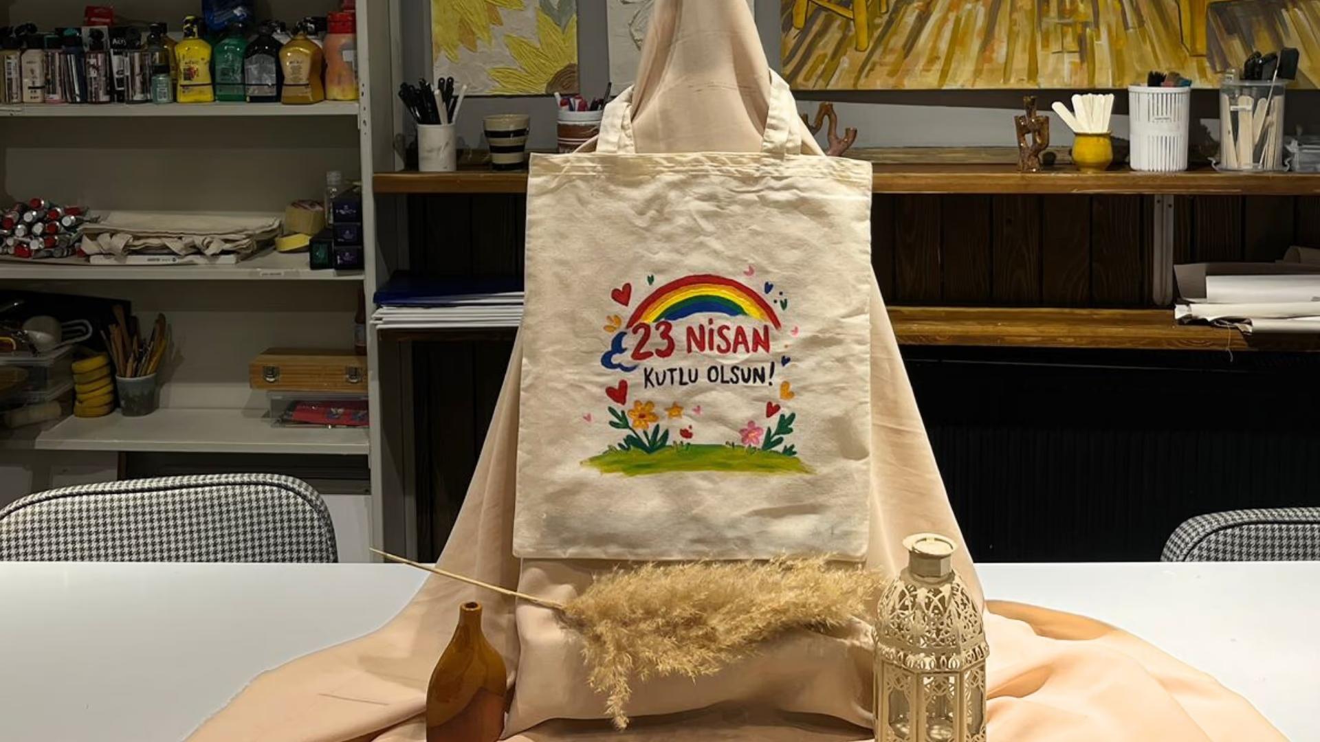 Ebeveyn Çocuk Çanta Boyama
 card